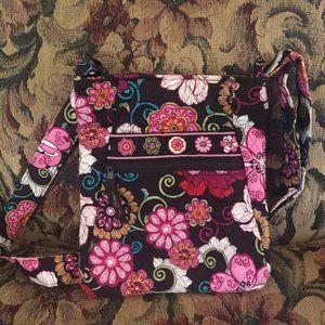 Vera Bradley Cross Body in Mod Floral Pink